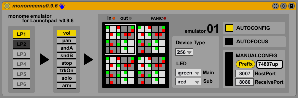 monomeemu version 0.9.6.5 by soundflower on maxforlive.com