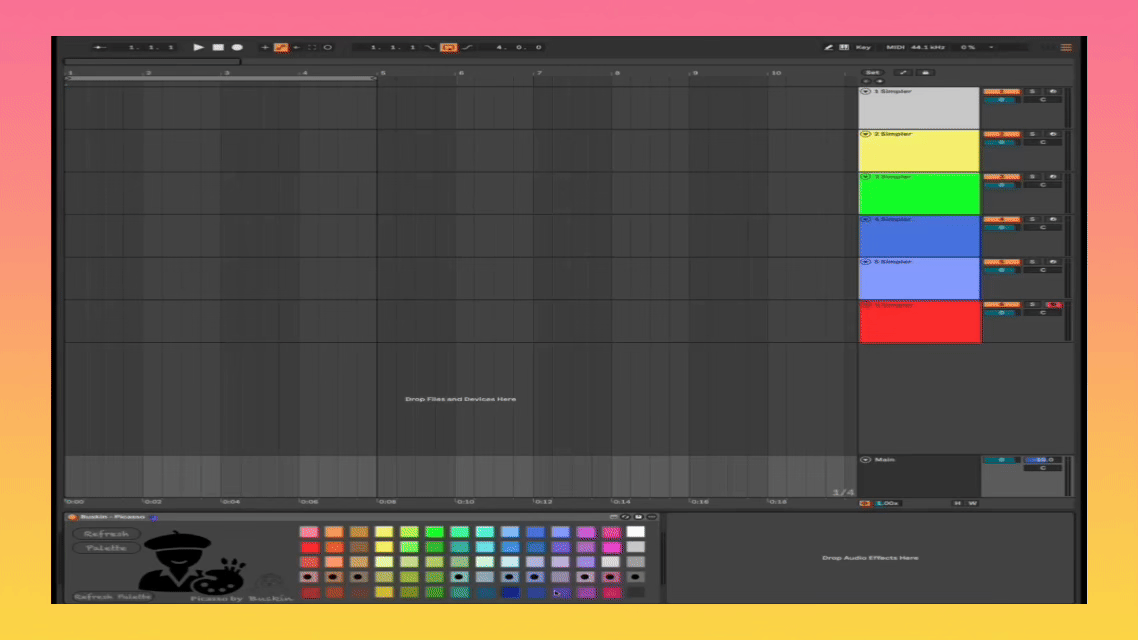 Picasso - Liveset Auto Track Color screenshot