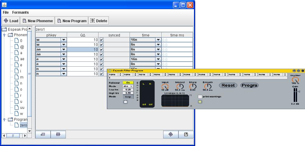 Max4live Phonetic Filter Sequencing Support2 screenshot
