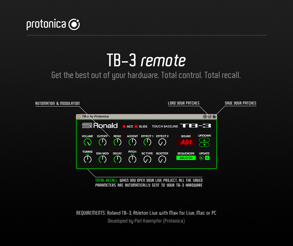 Roland aira tb-3 software controller for mac