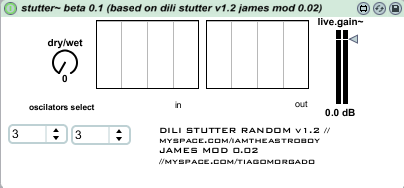 stutter beta 0.1. screenshot
