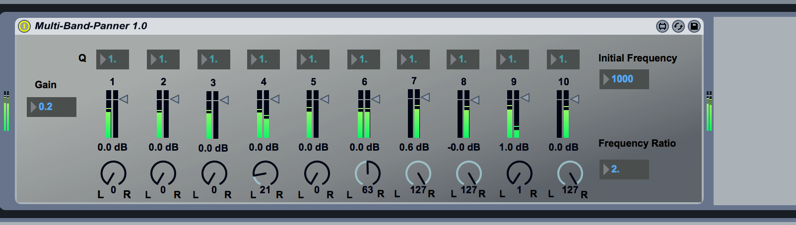 Multi-Band-Panner screenshot