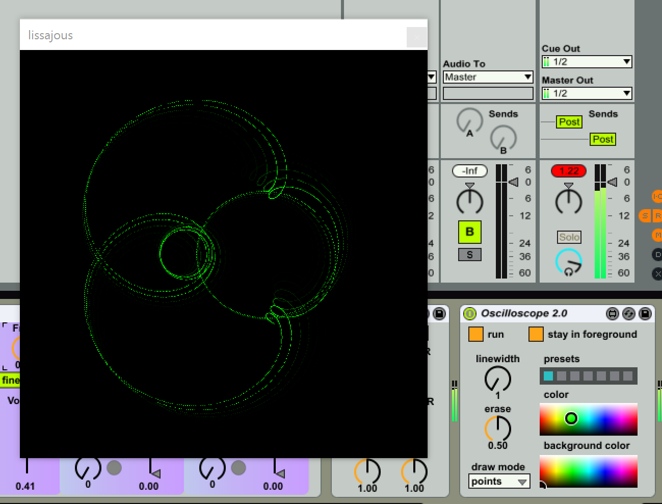 Oscilloscope version 2.0 by sternmull on maxforlive.com