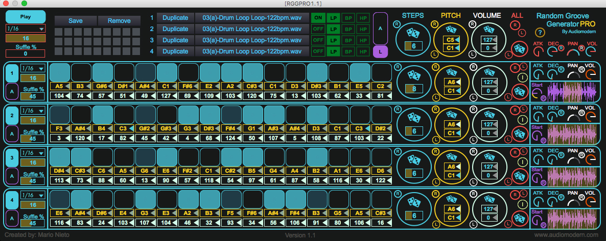 Grooves Grids & Glitches by Audiomodern™