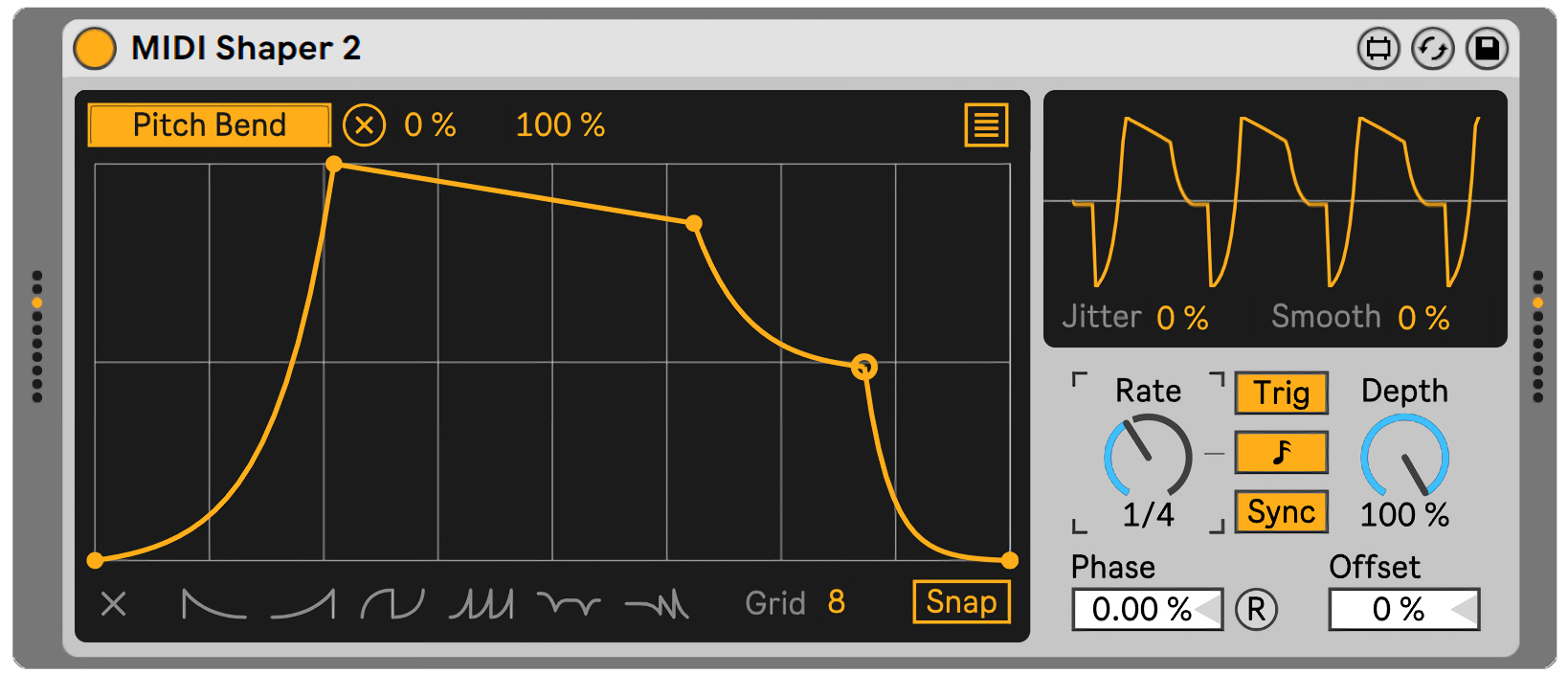 MIDI Shaper version 2 by Zidlont on