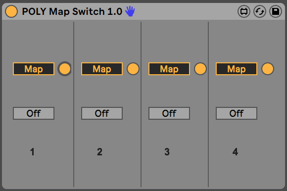 POLY Map Switch version 1.0 by Polyambients on maxforlive.com