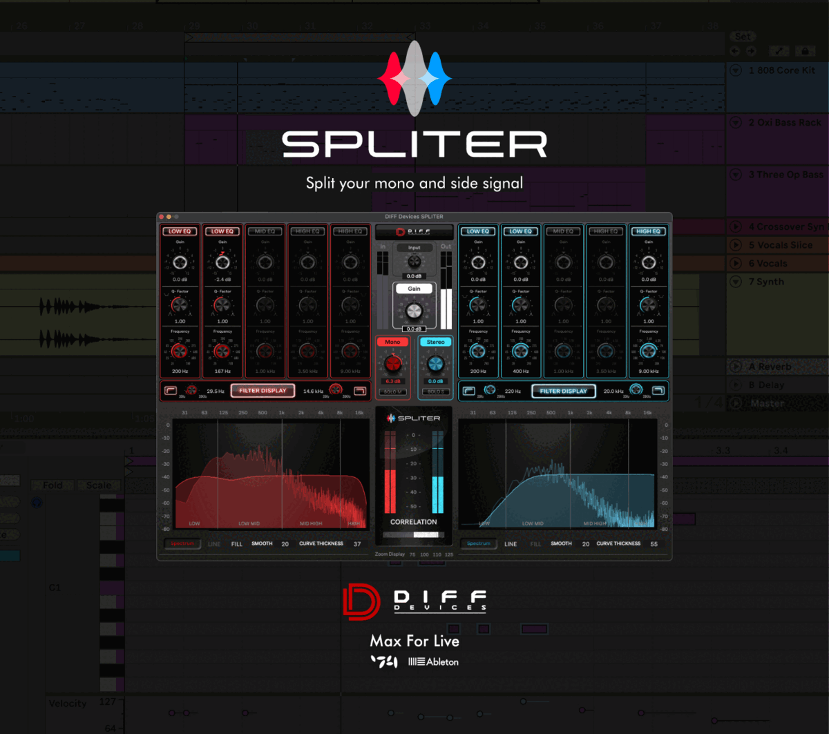 DIFF Devices SPLITER Version 1 0 By DiffDevices On Maxforlive DIFF Devices SPLITER Version 1 0 By DiffDevices On Maxforlive
